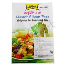 태국소스 로보 타마린드 수프 베이스 40g 시니강 사 삼팔록 믹스 아시아마트, 1개