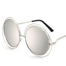 자외선차단 뿔테 오버사이즈 캣아이 바캉스 패션 여성용 최신 라운드 대형 선글라스 운전 미러 태양 안경 여성 빅 프레임 그라디언트 렌즈 안경 oculos de sol 11