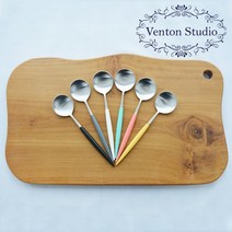 벤톤스튜디오 드블랑 실버 디저트 스푼, 상세설명 참조, 06_코랄