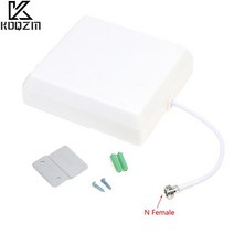 무선와이파이증폭기내부 안테나 4g 700-2700 MHz 2G LTE 지향성 패널 공중 N 형 커넥터 신호 부스터 용 케, 한개옵션0