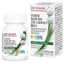 닥터시아닌 프리미엄 항산화 피부건강 스피루리나 플러스, 60정, 1개, 60정