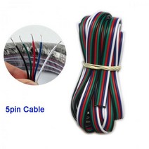 5 ~ 100 미터 2pin 3pin 4pin 5Pin 6pin 22 AWG 연장 전선 케이블 5050 3528 RGBW RGB CCT Led Stirp 용 LED 커넥터, 6pin_100m, 6pin_100m, 상세 설명 참조23