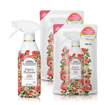 르샤트라 섬유 탈취제 용기 400ml 1개 리필 360ml 2개 피오니, 라벤더 400ml 1개 360ml 2개