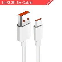 터보 차저 호환부품 Xiaomi-고속 충전기 33W 터보 EU QC 4.0 어댑터 3A Usb c형 케이블 레드미 노트 8 9 9, 03 only cable
