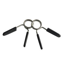 경량저중량바벨원판 원암 덤벨 로우 해머 컬 2p 25mm 바벨 클램프 스프링 칼라 클립 무게 덤벨 잠금 표준 리프팅 키트 바디 빌딩 # T1P, 01 A