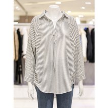 [AK PLAZA] [밸리걸]루즈핏 스트라이프 셔츠(393320)