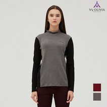 올리비아로렌 베이직 배색 티셔츠 VVBALUW9212