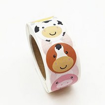 동물스티커 스티커 꾸미기 귀여운 동물 B 500개 546214EA