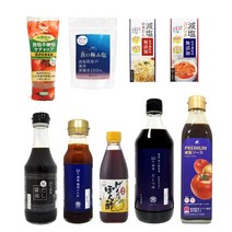 저염 조미료 세트 (저칼륨 저린 저단백질) 저염 케찹 저염 콘소메 저염 중화 육수 저염 소스 저염 폰즈 저염 간장 저염 구이 양념 저염 육수 국물