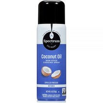 Spectrum 코코넛 오일 달라붙지 않는 쿠킹 스프레이 16온스