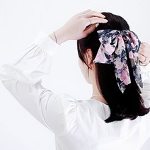 스프링 플라워 쉬폰 헤어핀 DIYSET 리본핀 만들기 [동영상]