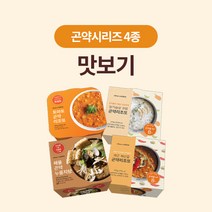 곤약쌀 함유 곤약리조또 누룽지탕 4종, 4팩(매운+크림+토마토+누룽지)