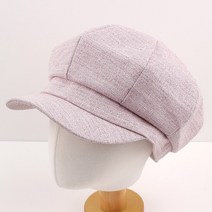 콜드심플 여름 여성 챙 팔각모 헌팅캡 뉴스보이캡 (3컬러)