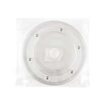 회전원판 (투명)140 4642 디스플레이 회전판 140x12 (mm) 1개입, 3개