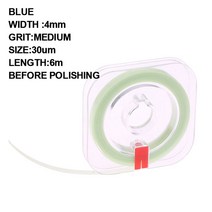 1 롤 6m x 4mm 치과 연마 스트립 폴리에스터 필름 매트릭스 수지 치아 연삭 샌딩 50m 30m20m 재료, [01] blue
