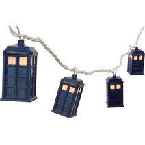 Rabbit Tanaka Doctor Who Tardis String Lights, 1