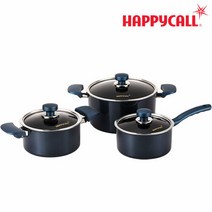 [Hmall비밀가격]HC해피콜 클래식 다이아몬드 냄비 3종 세트