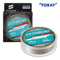 토레이 솔라롬 엑스레드 Type NS 100m 토레이원줄 바다 낚싯줄 낚시용품 낚시 줄, 10lb