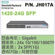 1420-24G-2SFP 기가24포트스위치허브 광포트지원