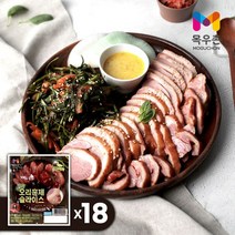 목우촌 목우촌 오메가3 오리훈제180g x18팩, 단일옵션