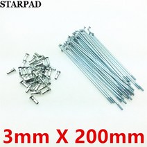 Gn125 gn250 오토바이 액세서리 스포크 와이어 용 3mm 36 개 직경 약 범용 전기 자동차 부품 자전거, 38 36pcs, 38 36pcs