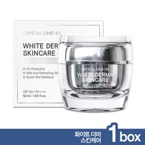크리스탈 라인 RX 화이트 토마토 더마 미백크림 50ml SPF50+ PA++++, 단품