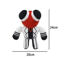 30cm 레인보우 프렌즈 Rainbow friends Plush Toy Cartoon Game Character Doll 귀여운 Blue Monster Soft Stuffed An, [09] 25cm