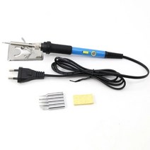 우드버닝 툴 전기 인두 기 세트 조정 가능한 납땜 나무 굽 펜 팁 블레이드 도구 납땜, 220v, 60wjzs5년