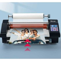 사무용 코팅기 용지 코팅 기계, 코팅기 - 필름2롤