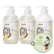 제이멜라 라임 앤 바질 바디워시 500ml 2개 + 바디로션 500ml 1개 + 증정 (더내추럴 알로에 수딩시카젤 300ml 1개), 옵션1