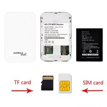 lte 라우터 휴대용 3G 4G LTE 무선 모바일 와이파이 핫스팟 SIM 카드 슬롯 휴대 전화