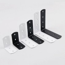 목재보강철물 ㄱ자꺽쇠 30mm 사이즈선택, 4) 30X75X75/흑