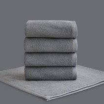 송월타월 호텔수건 크러쉬 150g 30수 면사, 진회색, 5개입