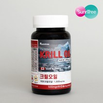 썬앤트리 캐나다 크릴 오일 오메가 3 90캡슐, 500mg, 1개
