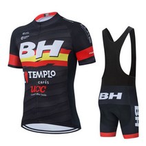 빕숏 자전거복 동호회 져지 신제품 팀 BH 사이클링 저지 세트 남성용 의류 자전거 빕 반바지 산악 로드 바이크 셔츠 슈트 MTB Maillot Culotte