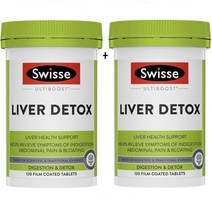 스위스 얼티부스트 리버 디톡스 밀크시슬 120Tablets Swisse Ultiboost Liver Detox 120 Tablets, 2개, 120정, 120정