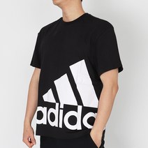 아디다스 GL T 자이언트 LOGO 반팔티 블랙