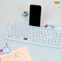 BT21 리틀버디 베이비 멀티페어링 무선키보드 코야, 단품, 단품