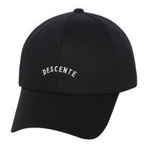 데상트모자 UQC SM323HCP71-BLK 데상트 공용 모자 볼캡, L-XL