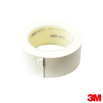 3M 471 바닥라인 테이프 50mm x 33M 백색 안전테이프 테이프 주차장테이프 바닥라인테이프 바닥테이프 가이드테이프 라인테이프