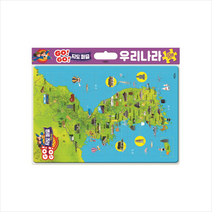 GO! GO! 지도 퍼즐 우리나라 (108조각)