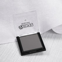 POMTOR 애견 강아지 고양이 볼터치 화장 염색 미용 반려동물 헤어초크 블러셔, 애견 블러셔-그레이 4g(염색브러쉬)개