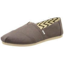 TOMS 여성용 알파르가타 재활용 슬립온 애쉬155078, Ash, 9.5