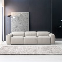 [그레이 파격할인] 쿠션증정 레이디가구 데스트라 프리미엄 천연소가죽 모듈형 면피 쇼파 3인용 4인용, [02] 데스트라 3인+스툴, 카멜