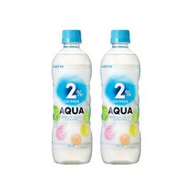 롯데칠성 롯데칠성음료 2%부족할때 아쿠아, 24개, 500ml