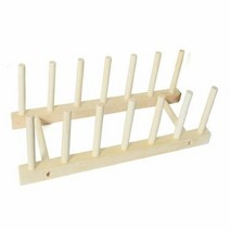 RT 원목 접시꽂이 YS-1343 도마 거치대 컵, 단품