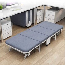 접이식 휴대용 침대 간병인 보호자 병실용 베드, 폭 60cm