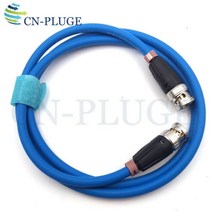 BNC 플러그-BNC 플러그 SDI 피그 테일. 카메라 RF 동축 케이블 Canare LV-61S 75ohm 비디오 신호 전송 라인, 03 blue_09 150cm