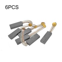 모터브러쉬 카본브러쉬 카본모터브러쉬 246Pcs 32x11x6mm 카본 브러쉬 전기 모터 흑연 브러시 해머 드릴 그라인더 교체 예비 부품 수리, 6Pcs