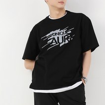 아우라 반팔(라운드)-UN